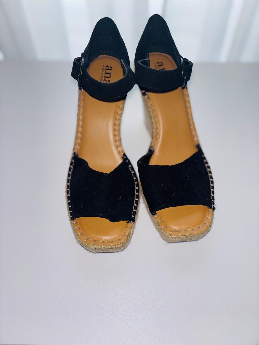 a.n.a Ankle Strap Wedge Sandals